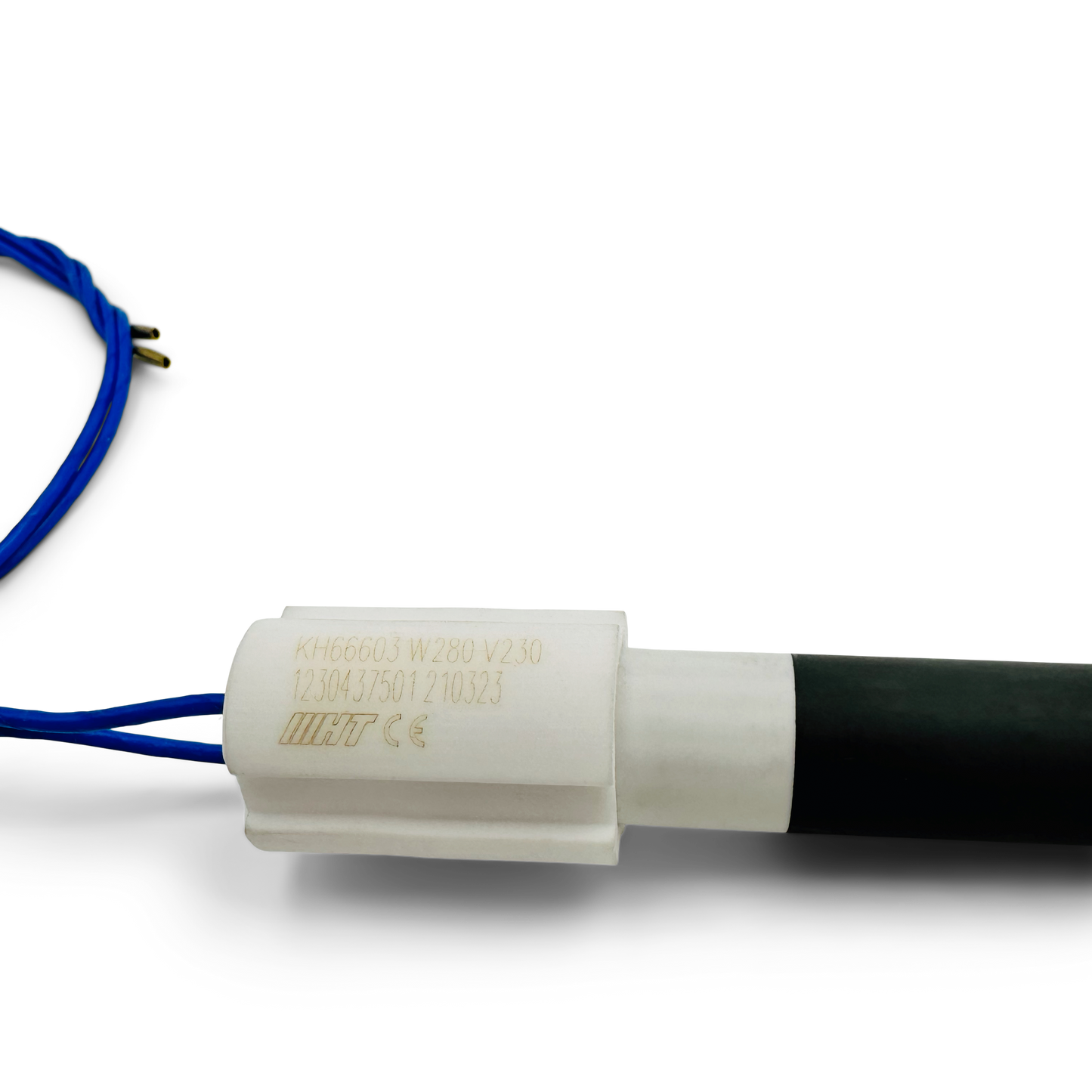 Bougie Céramique Poêle à Granulés Edilkamin/Palazzetti/Fonte-Flamme (Lisse - 94MM - Ø11,5MM - 280W)