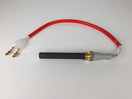 Bougie céramique pour poêle à granules - 300 W, 89/94 mm, diamètre 11,5 mm, filetage 3/8 avec cosses, Modele non percé - PSX 6-240-B - GARANTIE 1 an