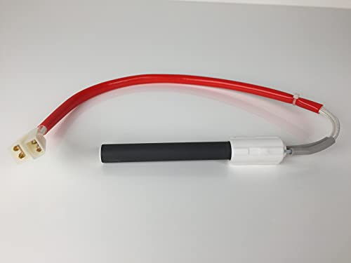 Bougie céramique pour poêle à granules - 300 W, 79/111 mm, diamètre 11,5 mm, à bride avec cosses. PSX-2-240-B - GARANTIE 1 an