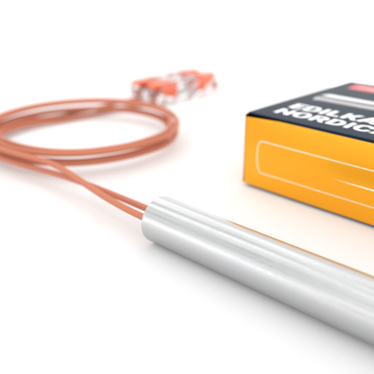 Bougie pour poêle à granulés 155mm - 280W - lisse - Edilkamin / Bestove / Nordica Extraflame