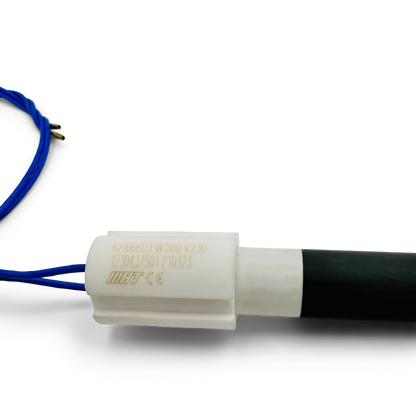 Bougie Céramique Poêle à Granulés Edilkamin/Palazzetti/Fonte-Flamme (Lisse - 94MM - Ø11,5MM - 280W)