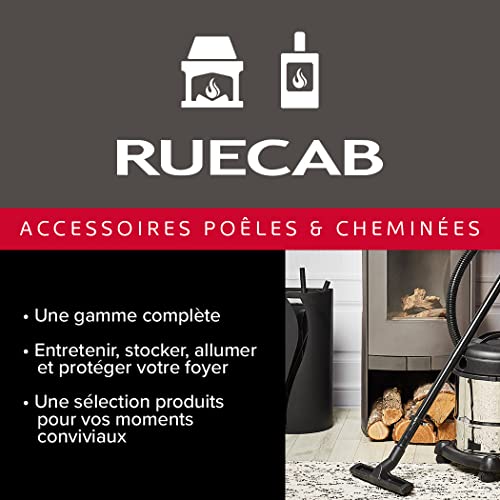 RUECAB - Pelle à granulés de bois ajouré, pellets gobelet ajouré pour filtrer la poussière Permet le remplissage votre poêle Ø15 x H22cm, 3402